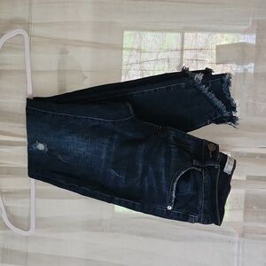 Kancan Fray Hem Jeans